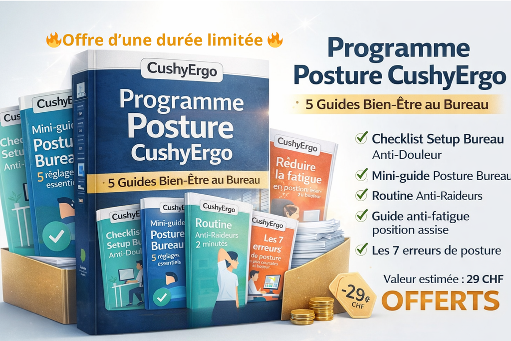 Coussin ergonomique mémoire de forme - confort longue durée